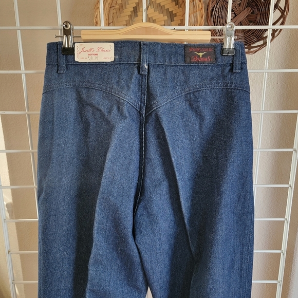 Vintage Western Jewells Classic Bottoms Jean SZ 3/4 - Picture 3 of 5